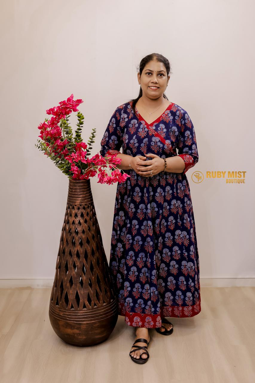 Panel Cut Angelica Model Kurti